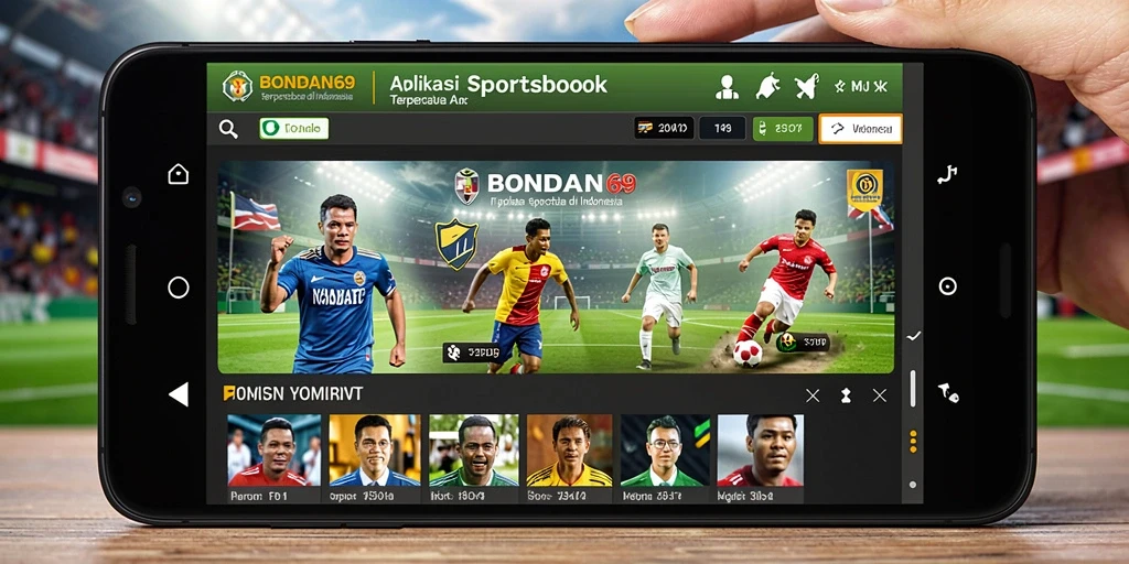 Screenshot gameplay BONDAN69 menampilkan berbagai opsi taruhan olahraga.