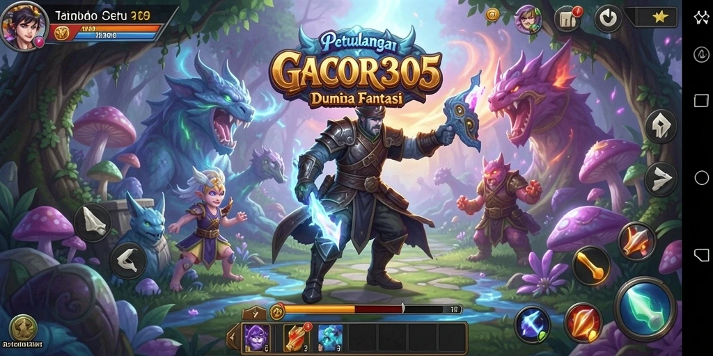 Tampilan gameplay seru dalam petualangan GACOR305 yang mendebarkan.