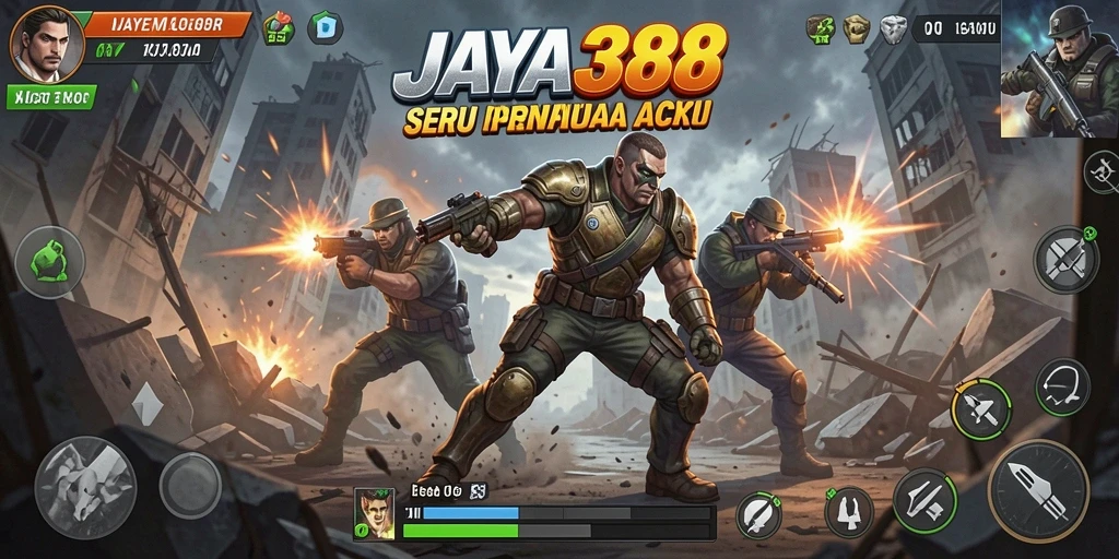 Screenshot JAYA388 menampilkan aksi luar biasa di arena pertempuran.