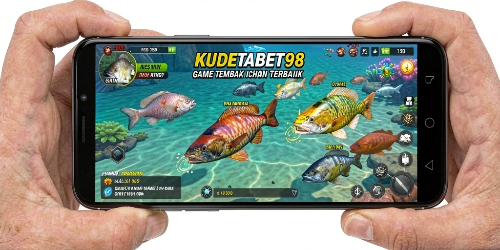 Tampilan gameplay seru Tembak Ikan di KUDETABET98.