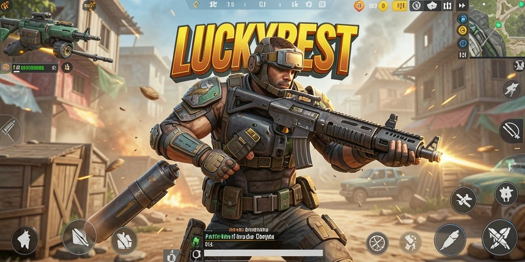 Tampilan menarik dari pertempuran intens di LUCKYBEST.