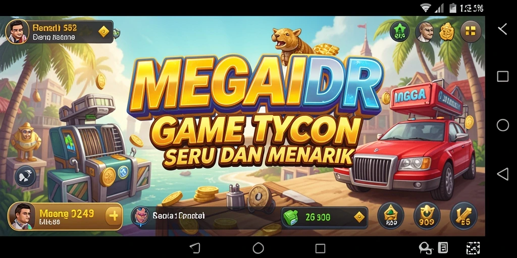 Gameplay seru dan menantang di MEGAIDR.