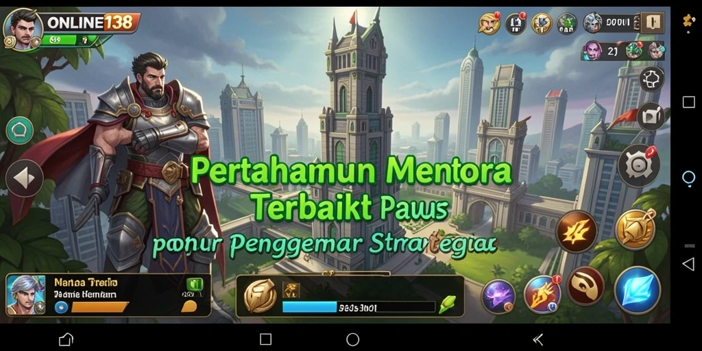 Tampilan gameplay ONLINE138 dengan aksi Tower Defense yang mendebarkan.