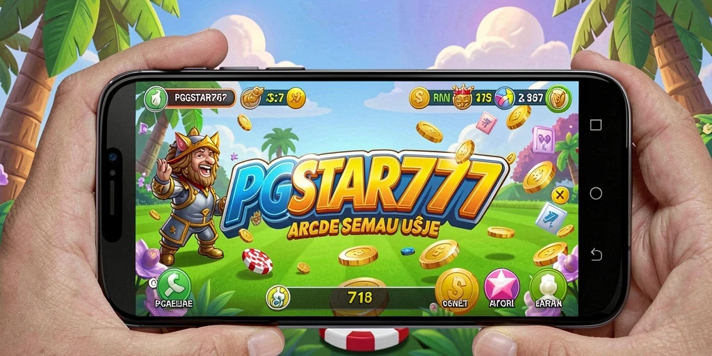 Screenshot gameplay PGSTAR777 menampilkan aksi seru dalam permainan Arcade.