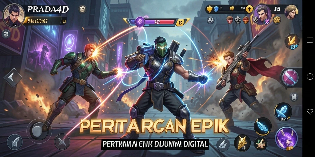 Tampilan menarik dari pertarungan mendebarkan di PRADA4D.
