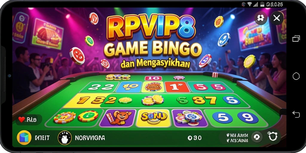 Gameplay seru RPVIP8 dengan Bingo yang mengasyikkan.