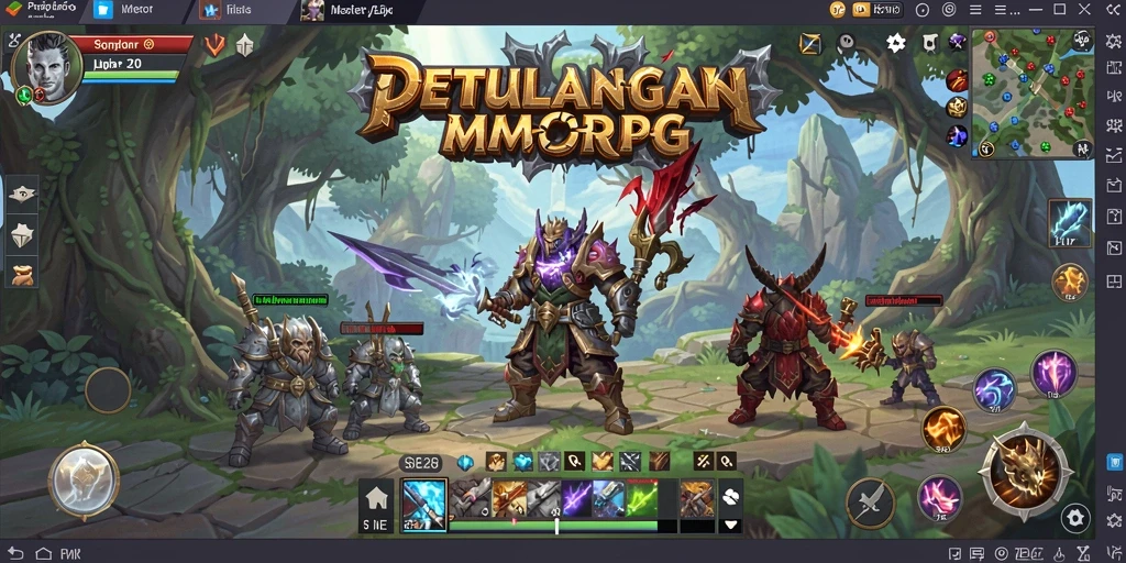 Screenshot dari SE328 menunjukkan aksi seru dalam petualangan MMORPG.