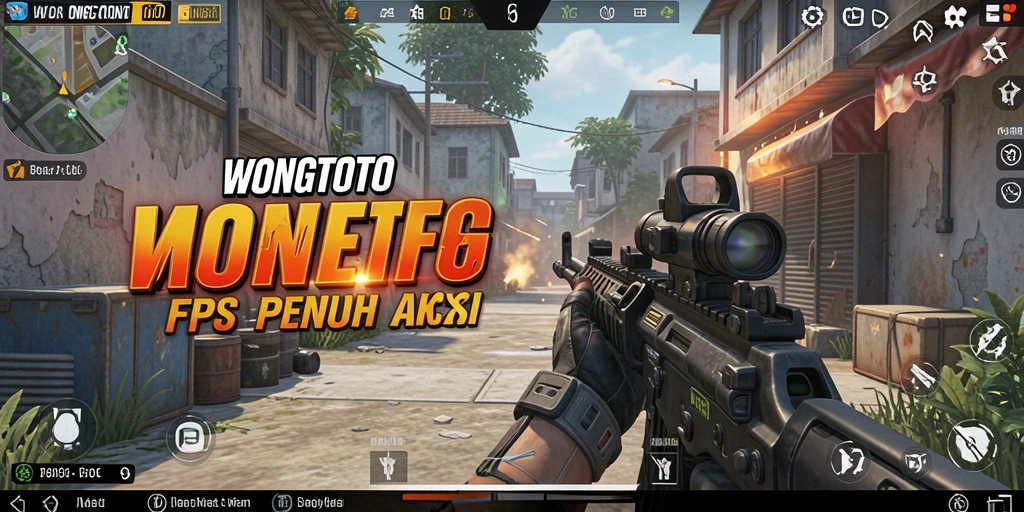 Gameplay menegangkan WONGTOTO dalam aksi tembak-menembak.